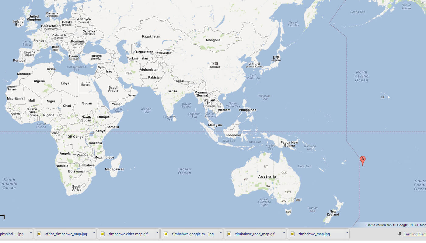 map of niue world